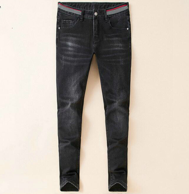 

21ss men's brand designers jeans distressed ripped slim fit biker denim pants mens leisure fashion jeans 1u, Blue