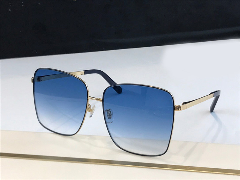 

Fashion Classic 1508 sunglasses for Women Metal Square gold Frame UV400 unisex vintage style attitude sunglasses Protection Eyewear With Box, White;black