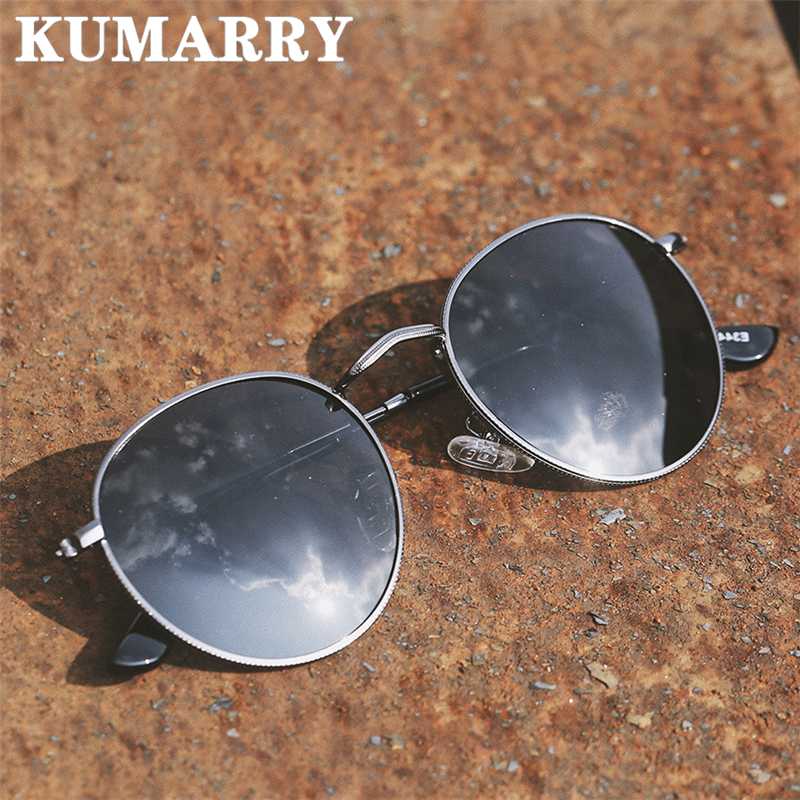 

Sunglasses KUMARRY Vintage Round Polarized Women Designer Lady Fashion Sun Glasses Lentes/gafas De Sol Mujer