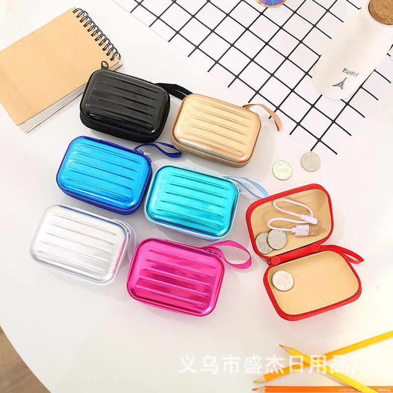 

2020 Hot sale square shape coin storage bag new tinplate purse mini key case party favor gift