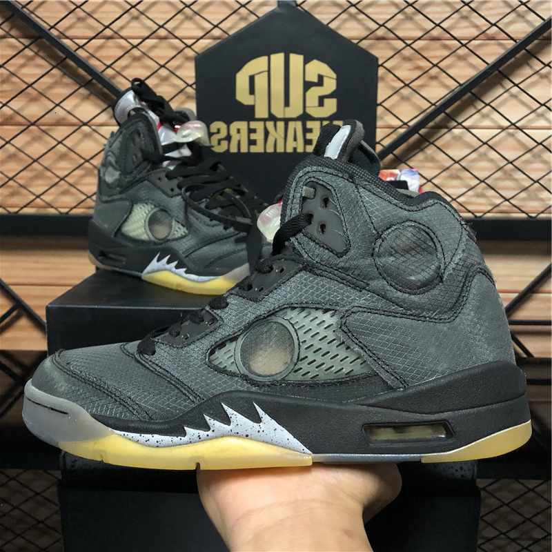 

White Sail Wings Jumpman 5 5s Top 3 Fire Red Oregon Basketball Shoes Michigan Oil Grey Running Sneakers Men Sport Trainers, Color 1