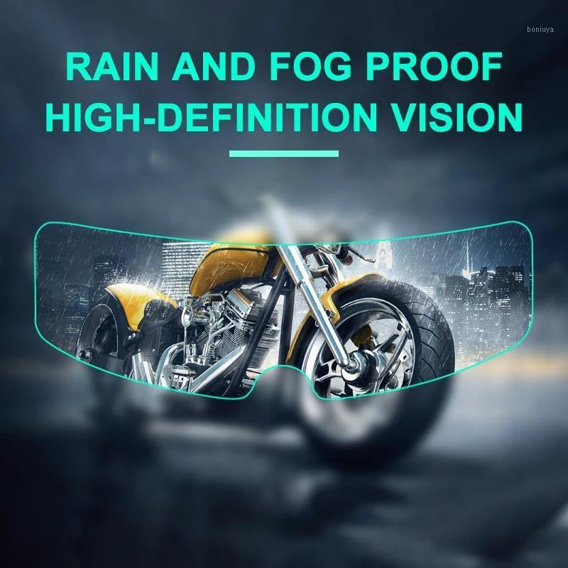 

23.5*7cm Universal Anti-fog Rainproof patch Lens Clear Visor Sticker Helmet Film for Motorcycle Helmets Motocross Accessories1, Mirror film