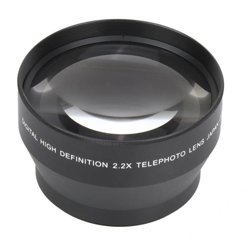 

New 67MM 2.2X Telephoto Lens High Definition Metal Teleconverte Suitable for 67MM Nikon 18-105mm and for Canon 18-135mm lenses