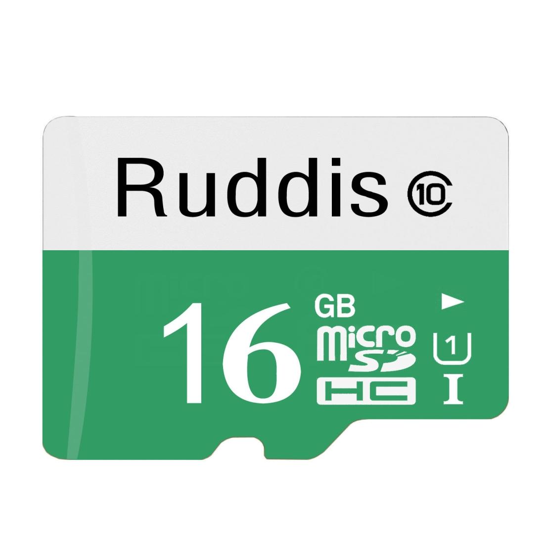 

Ruddis 16GB High Speed Class 10 TFMicro SDXC UHS-1 Memory Card
