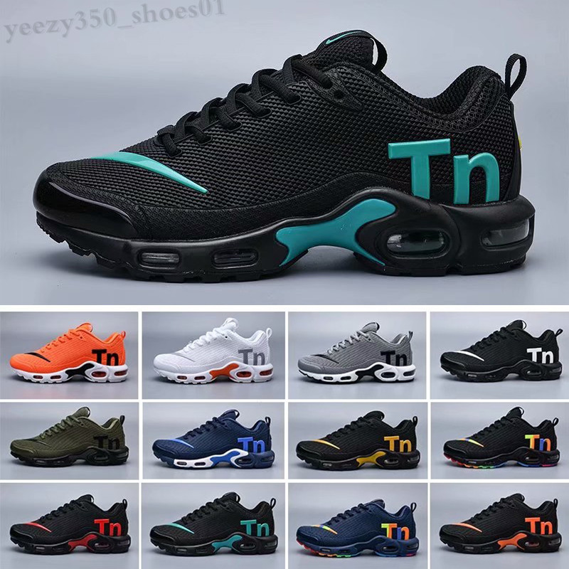 

2019 Designer Mercurial Tn Men Shoes Fashion Womens Sneakers Chaussures Femme Tn Kpu Sports Trainers Cushion Eur40-47 WB06