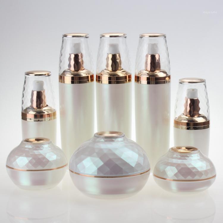 

Light Pink Acrylic Skincare Bottle 30ml Lotion/Spray Pump Bottle1