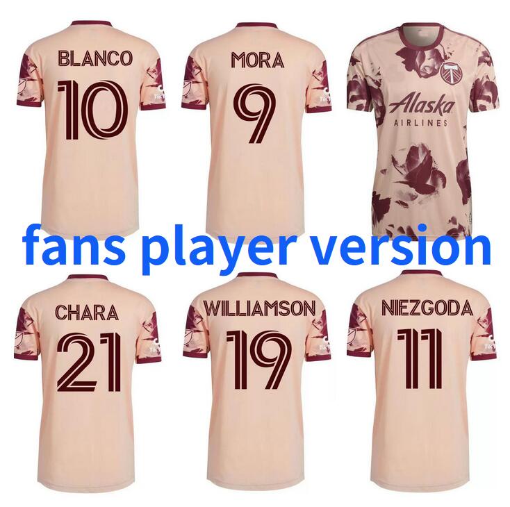 

2022 2023 Mens Portland Timbers home away green white gray soccer jerseys 22 23 MLS BLANCO CHARA Niezgoda WILLIAMSON VALENTIN VALERI NIEZGODA MEN Football Shirt