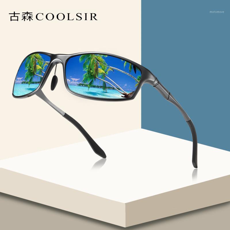 

Men's Full Frame Aluminum Magnesium UV Protection Polarized Sunglasses 65351