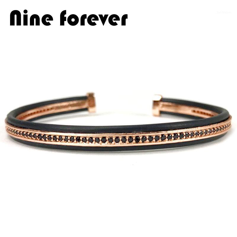 

Nine forever woman Jewelry Open Cuff bracelets for women pulseiras pulseira feminina bracelets & bangles Christmas Gift1