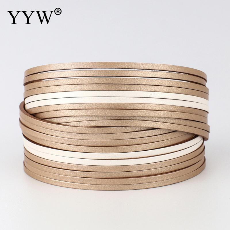 

Magnetite Clasp Bracelets For Women 2020 Fashion Gradient Color Slim Strips Multilayer Wrap Bracelet Gift Female Jewelry