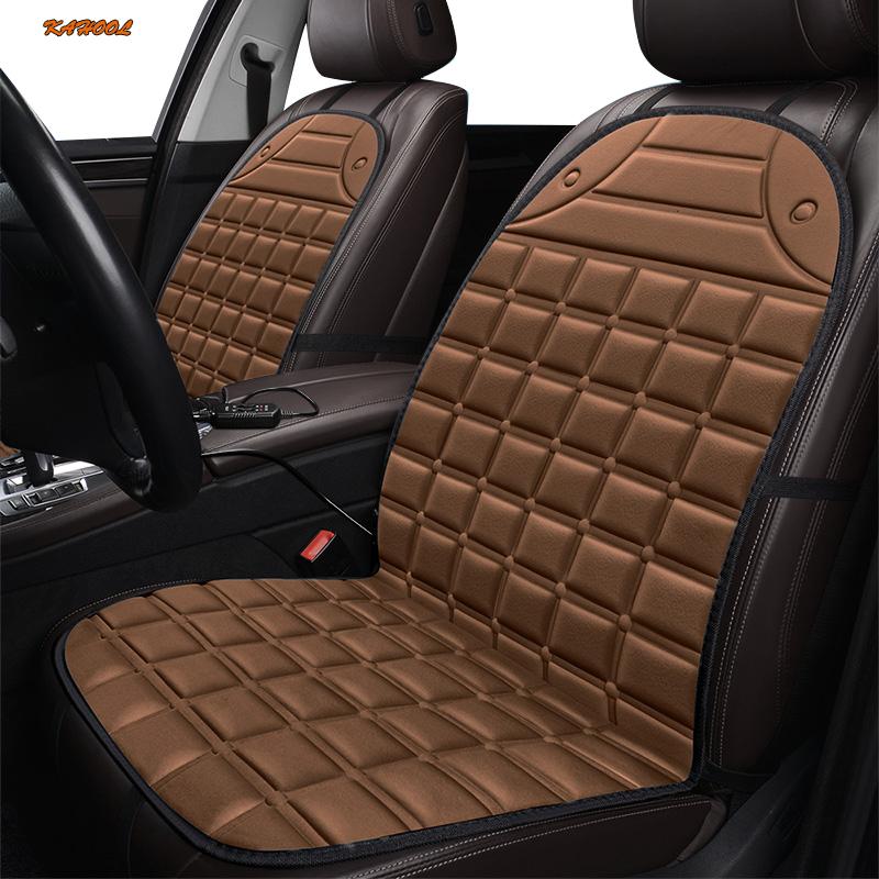 

KAHOOL 12V Heated car seat cover for all models note qashqai almera juke x-trail leaf teana tiida altima Winter Pad