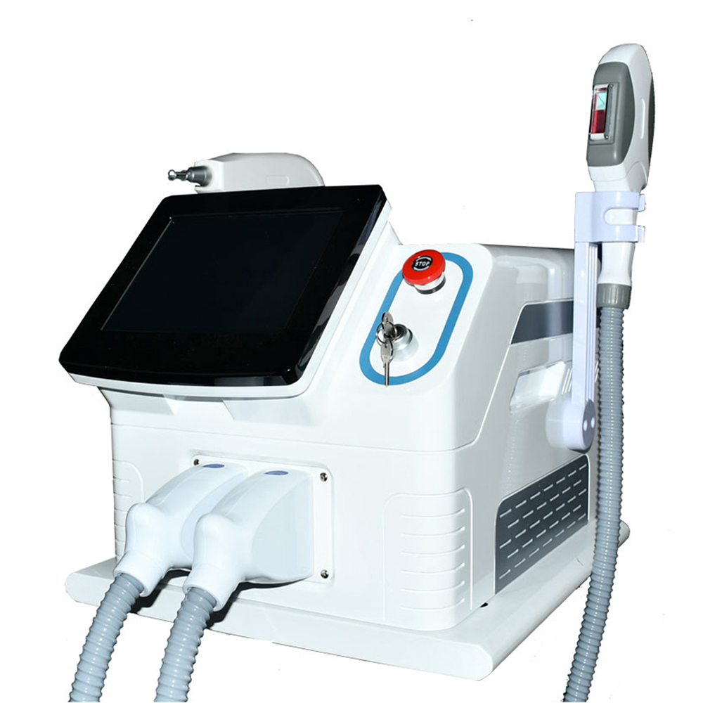 

Portable Elight OPT IPL Permanent Hair Removal Machine For Skin Rejuvenation Laser Tattoo Removal machines Beauty device