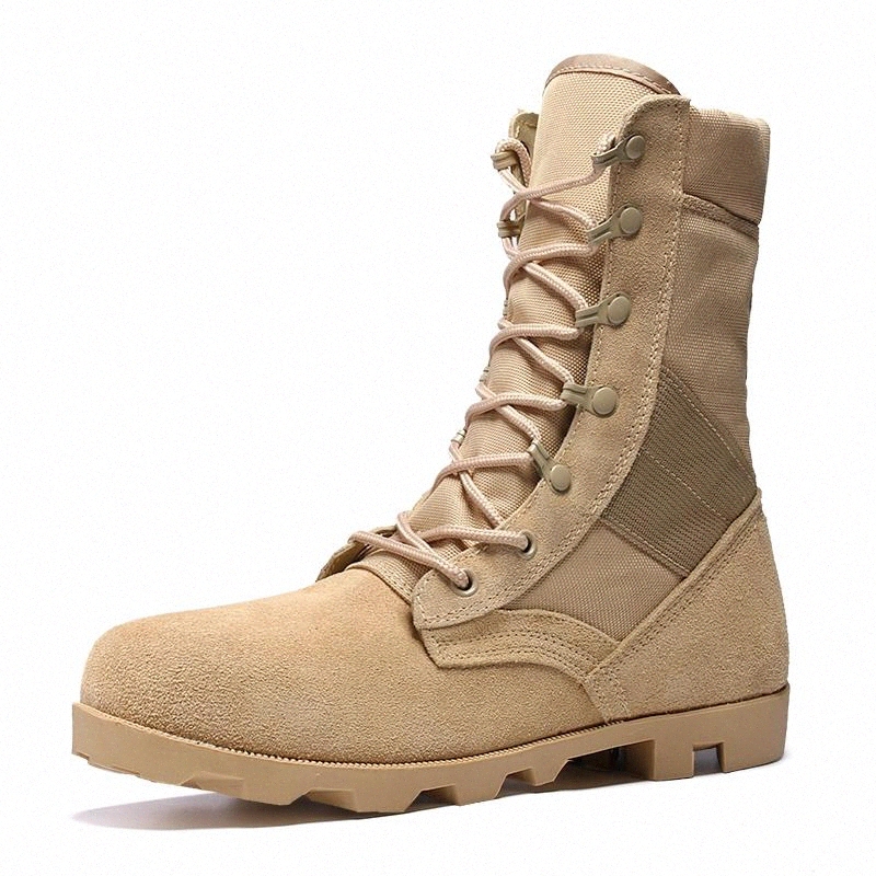 

Brand Men's Boots Military boot Combat Mens Chukka Ankle Bot Tactical Big Size Army Bot Male Shoes Safety Motocycle Boots B31003 #yf1U