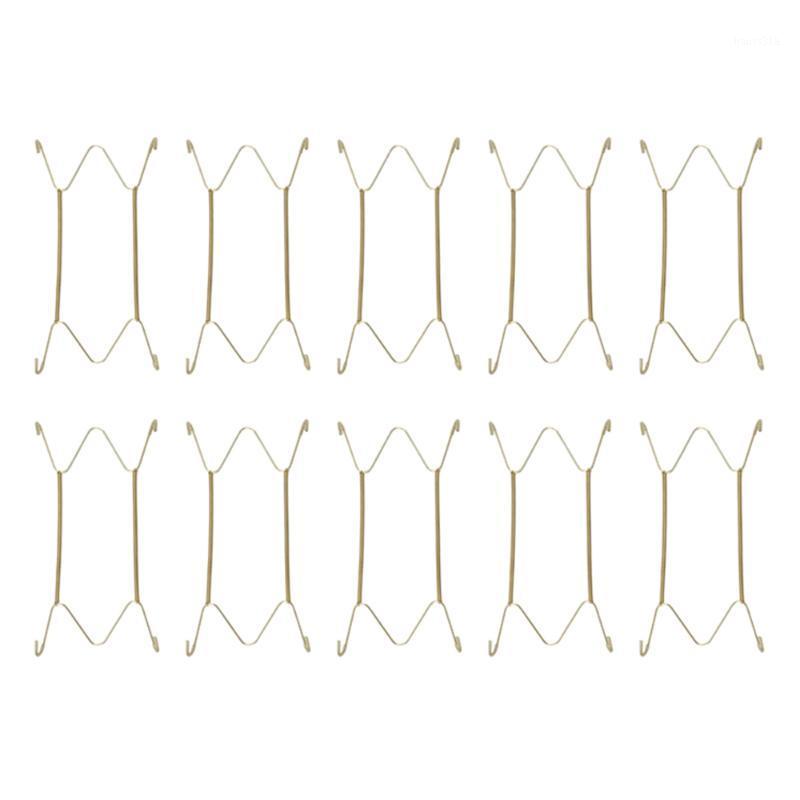

10pcs 8Inch/10Inch Wall Plate Hanger W Type Dish Spring Holder Invisible Dish Hangers Holder Wall Display Plate Stand1