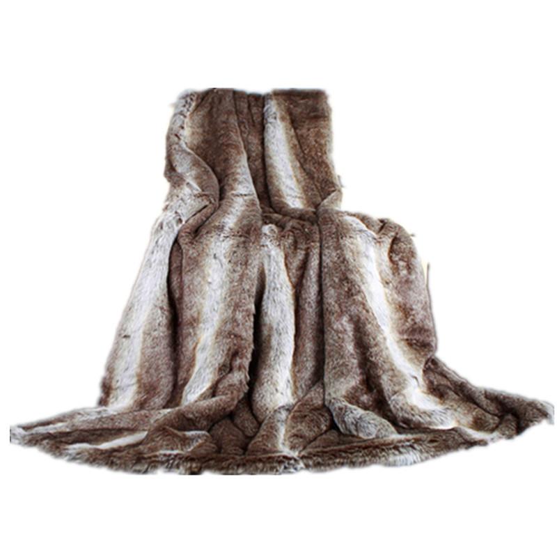

Luxury Faux Fur Throw Blanket Super Soft Oversized Thick Warm