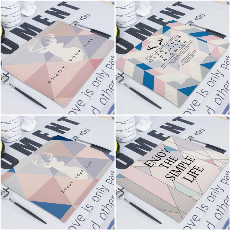 

Letter Napkins Towels Matting Napkin Cloth 42X32 Linen Napkins For Table Dish Towel For Serving Wedding Paper Handkerchiefs1