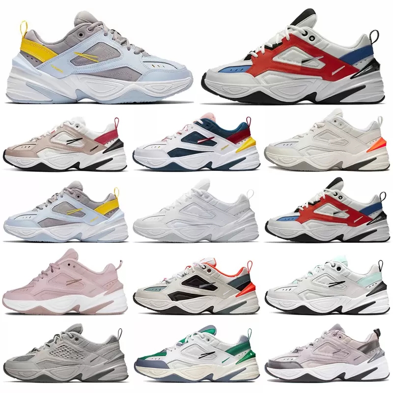 

Vintage Retro Low Top M2K Chunky Sneakers Running Shoes Tekno Paris White Training Shoes Paltform Sport Casual Trainers Chucky Daddy Shoes Sneaker Athletic Shoe, Fill postage