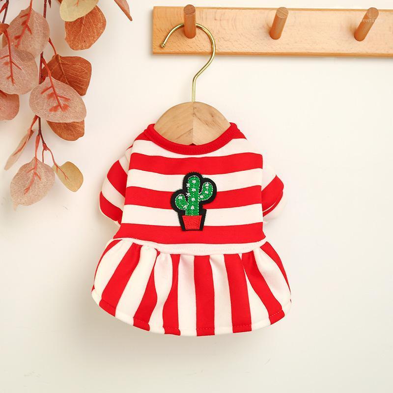

Red Dresses for Pet Dog Autumn Newest Small Puppy Cute Sweet Princess Style Dress Dog Skirt Fashion Printing Disfraz Perro Dress1