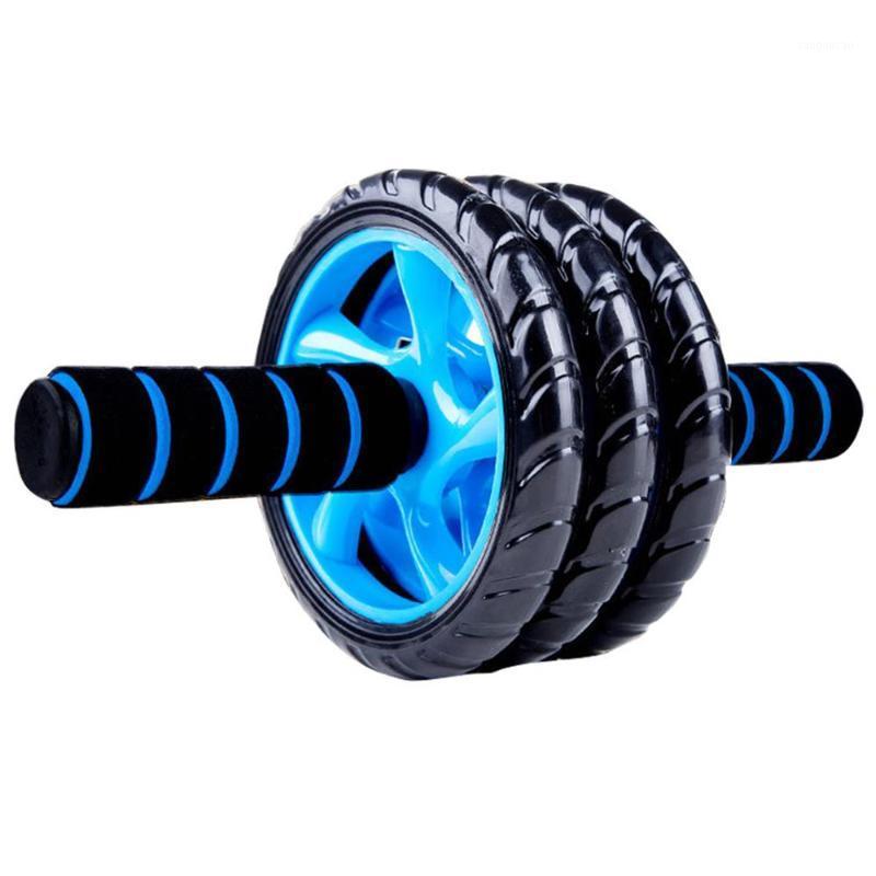 

Dance Three Rounds Sit-Ups Assistant Muscle Belly Roller Black Green Durable Sucker Abdominal Wheel Sports Fitness Device Home1, Blue
