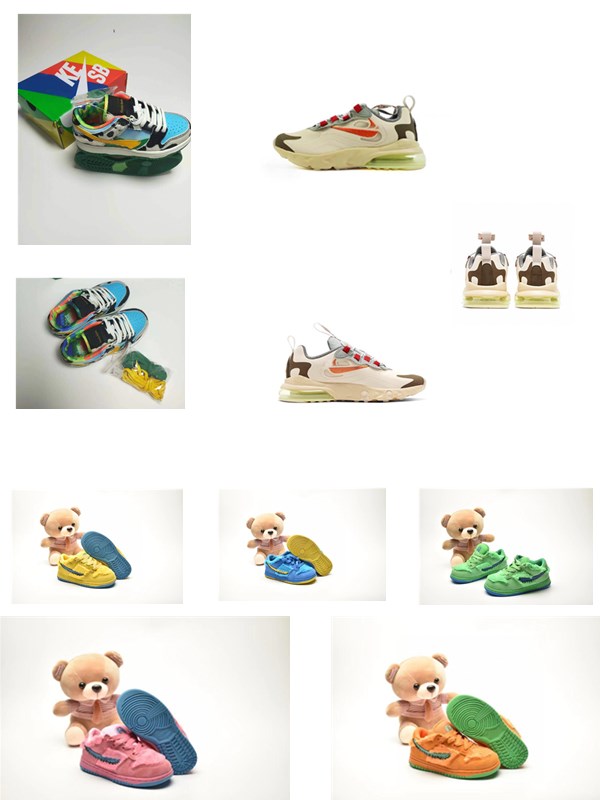 

wholesale kids 27cc Top Fashion Bead Bears Dunks Chunky Dunky Milk Sport new sb Running Shoes VALENTINE DAY Instant Skateboard Trainers, Shoe box