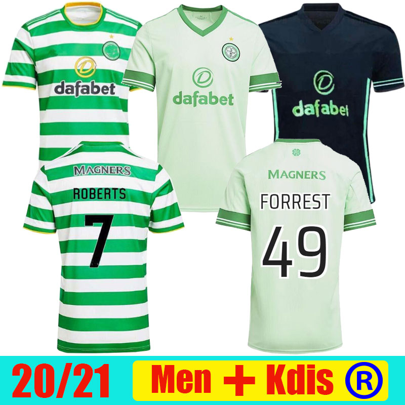

SIZE 16-4XL 20 21 MCGREGOR GRIFFITHS Soccer Jerseys Celtic SINCLAIR FORREST BROWN ROGIC CHRISTIE Home Away Men+kids Short Sleeve Football, 2021