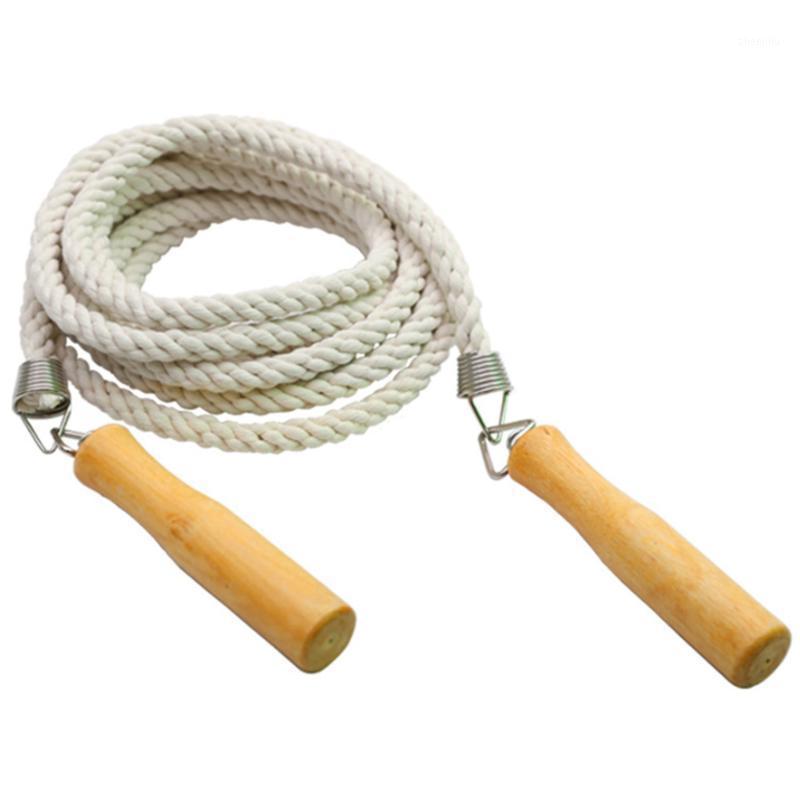 

Cotton Skipping Ropes 5/7/10m Group Skipping Rope Wooden Handle Jump Ropes For Training Group Games Fitness1