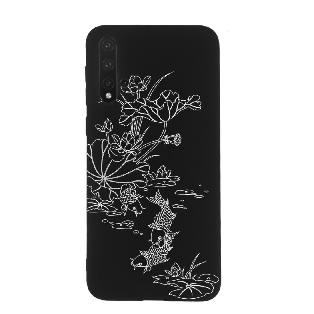 

For Huawei Nova 5 Painted Pattern Soft TPU Protective Case