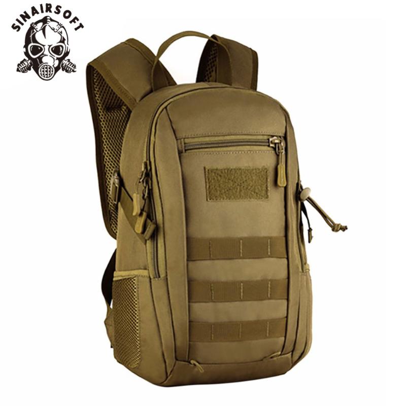 

SINAIRSOFT Tactical Backpack Camouflage Men Women Bags Molle Rucksack Backpacks Bag 12L Small Backpacks LY0091, Dd