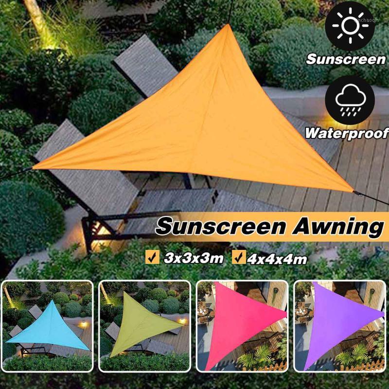 

4x4m 3x3m Waterproof Sun Shelter Shade Sail Cloth Anti UV Beach Tent Shade Camping Awning Canopy Outdoor Sunshade Picnic XA216A1