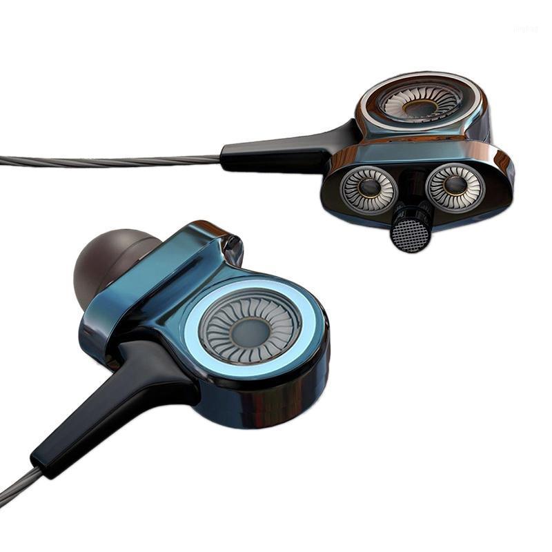 

Wired Earphone HiFi Super Bass Stereo Earphone with Microphone Available Sport for Phone Computer1, Black