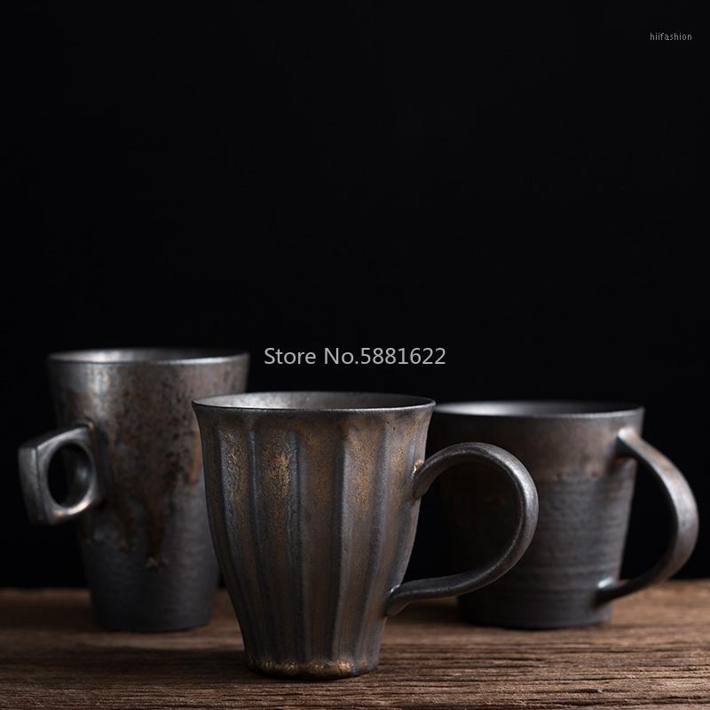 

japan style ceramic mugs vintage coffee cup chinese coffee mugs drinkware1, Style c(1 mugs)