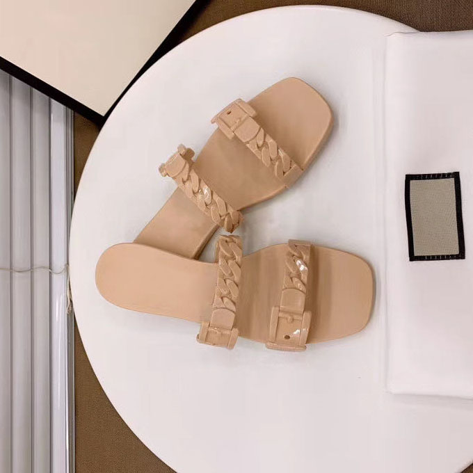 

With Box Slides Summer Slippers Beach Indoor Flat Sandals Slippers House Flip Flops With Spike Sandal, Black