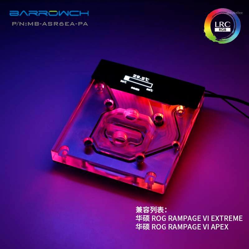 

Barrowch MB-ASR6EA-PA water cooler ASUS R6E motherboard integrated Water Block heatsink gadget1