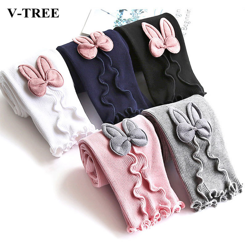 

Girls Leggings Autumn Winter Pants For Girl 2- Children Trousers Baby Jogger Toddler Leggins Clothing LJ201019, Dark blue rabbit