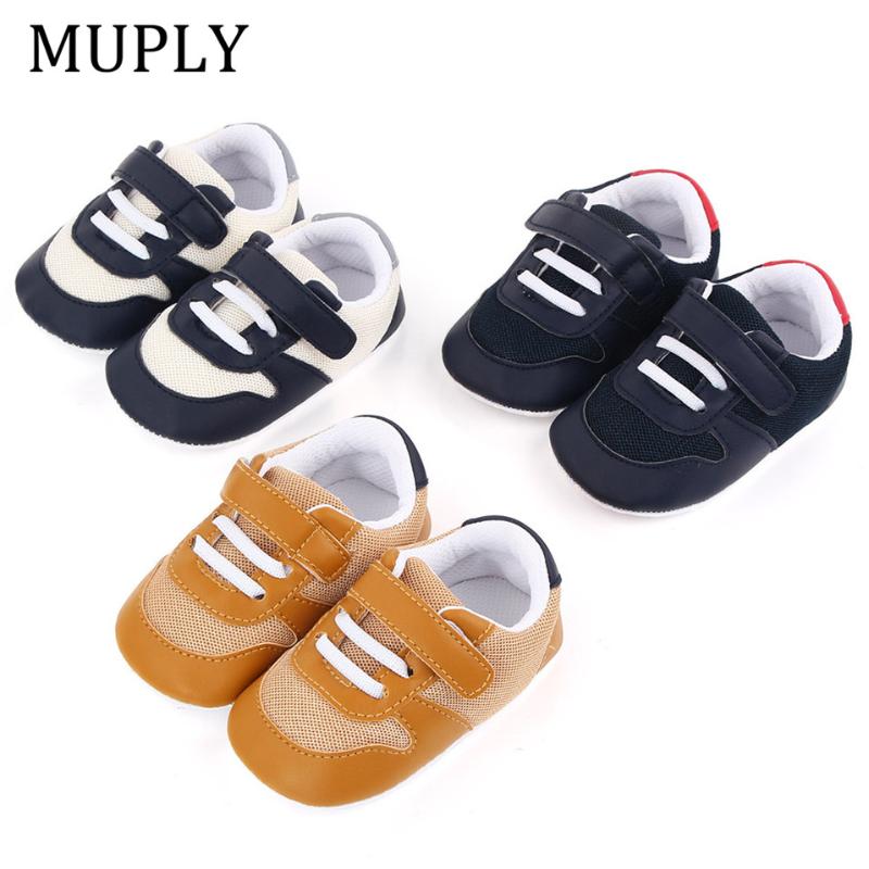 

Baby Cute Shoes For Newborn Baby Boys Girls Infant Toddler Breathable Anti-Slip Sneaker Spring Autumn First Walker, Navy