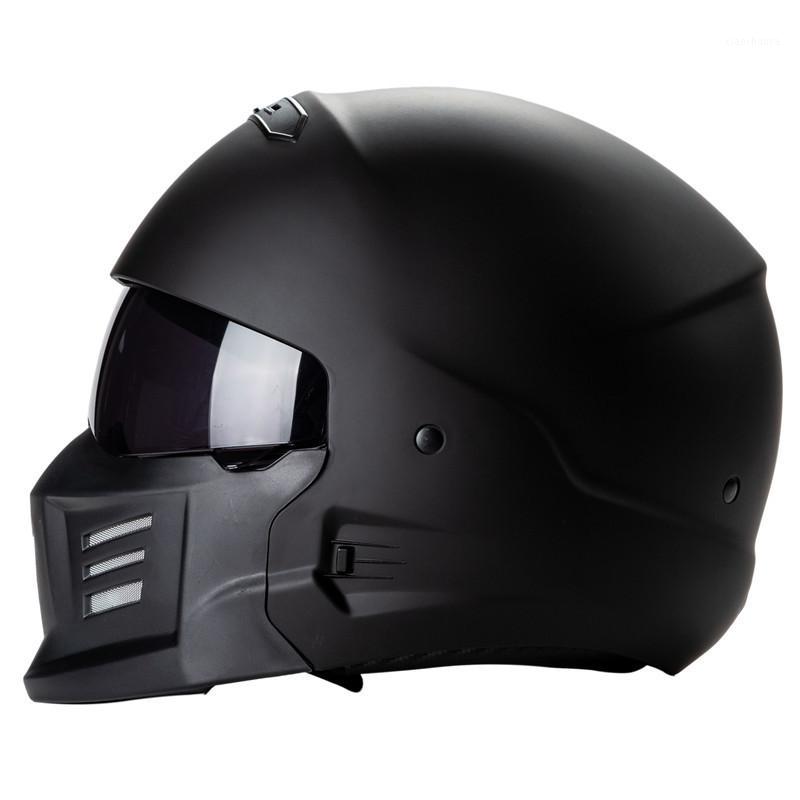 

Modular Motorcycle helmet Full Face Helmet Racing EXO COMBAT agressive outlooking and light weight1, Black