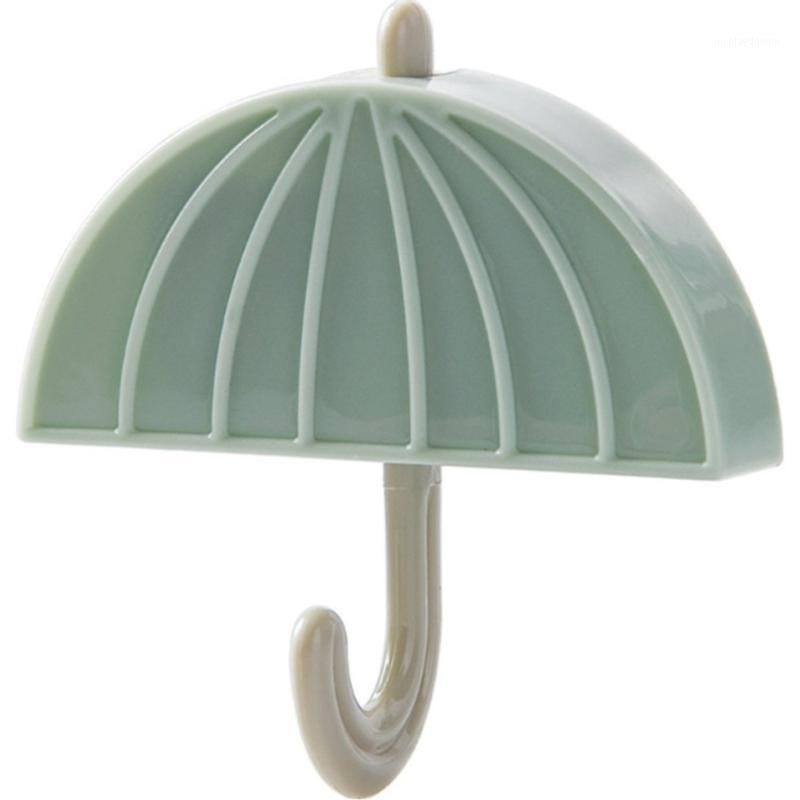 

Creative Strong Magnet/Paste Microwave Storage Rack Umbrella Shape Organizer Wall Hook Key Hanger1