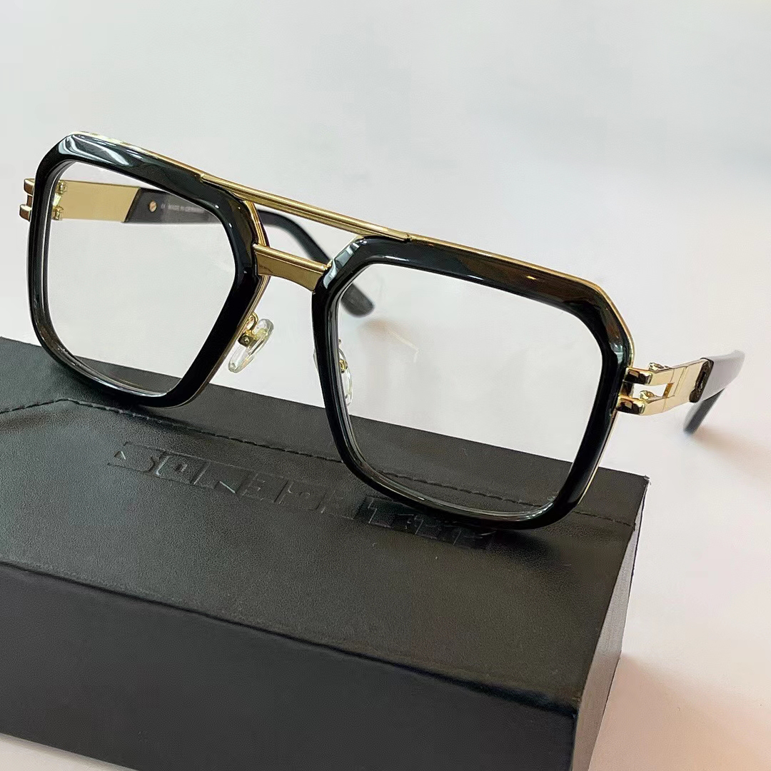 

Gold Black Legends Eyeglasses Glasses Frames Clear Lenses 9094 Men Fashion Sunglasses Frames Eyewear New with Box