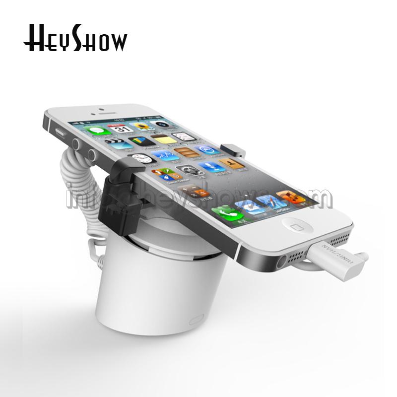 

Mobile Phone Security Burglar Alarm System Stand Smart Phone Anti-theft Device Display Holder For Retail Store With Clamp