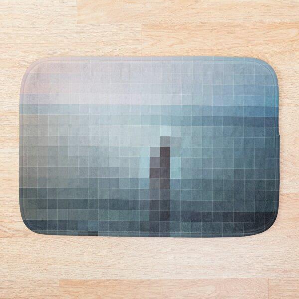 

Sandycove Beach | Digital Pixel Painting Bath Mat 3d Pattern Print Bath Mats Anti Slip Soft Washable Bathroom Mat1