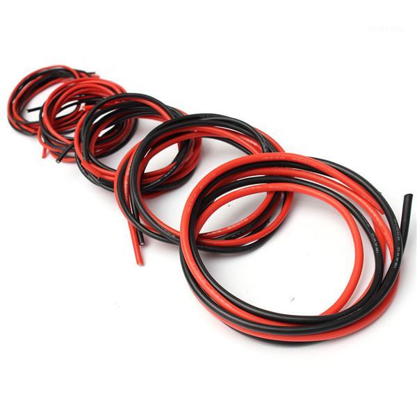 

2M AWG Soft Silicone Flexible Wire Cable 12-20 AWG (1 Meter Red + 1 Meter Black)1