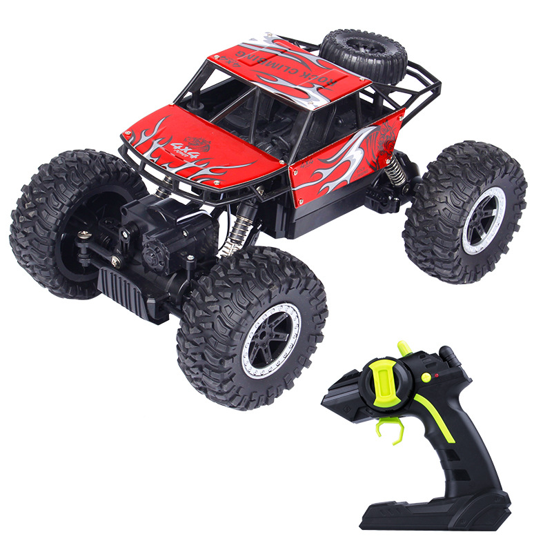 

Toys children RC Car 4WD 2.4GHz Climbing Car 4x4 Double Motors Bigfoot Car Remote Control Model Off-Road Vehicle Toy