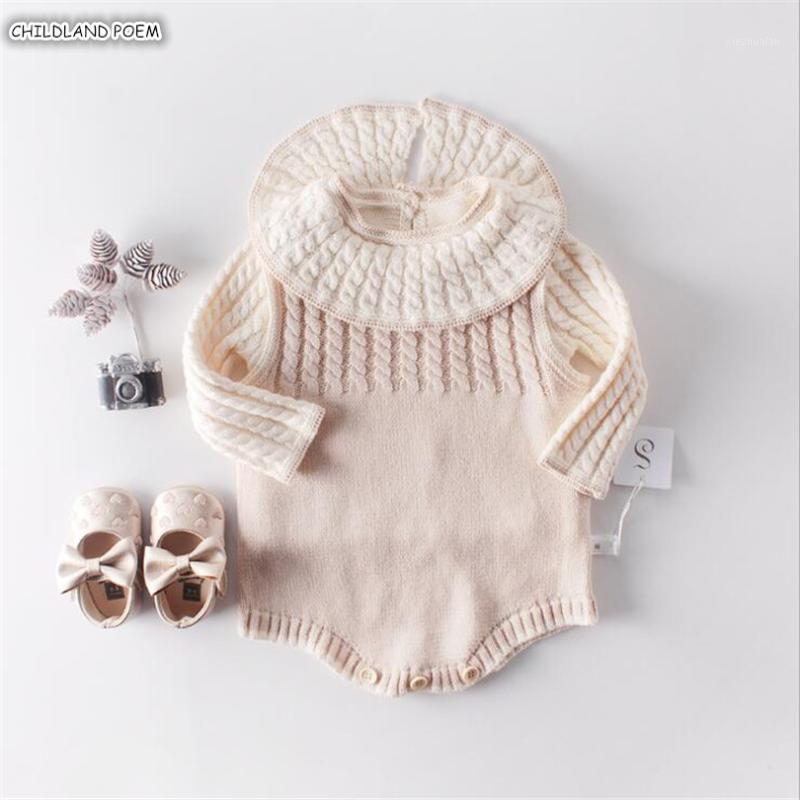 

Baby Girl Clothes Newborn Knitted Baby Clothes Cotton Ruffle Sweater Cardigan + Romper 2 pcs Cotton Boy1