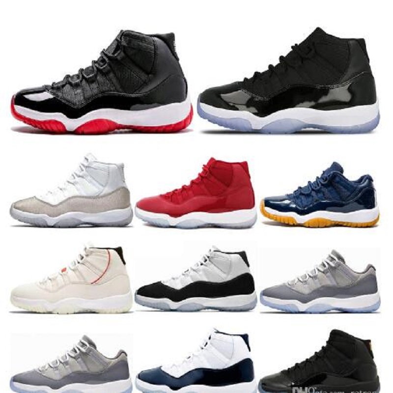 

High Quality 11 11s jumpman Basketball Shoes mens trainers men Women 25th Anniversary White Bred High Concord 45 White Bred Sneaker, # 50