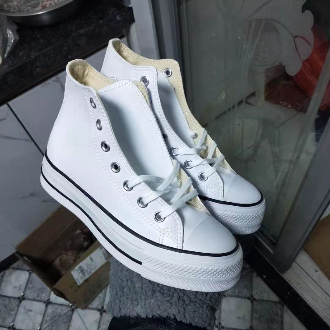 

2021 new British clothing brand joint J.W.chuck Run Star Hike1970S super sponge cake zigzag bottom fashion high-top canvas sneakers, 1 without box