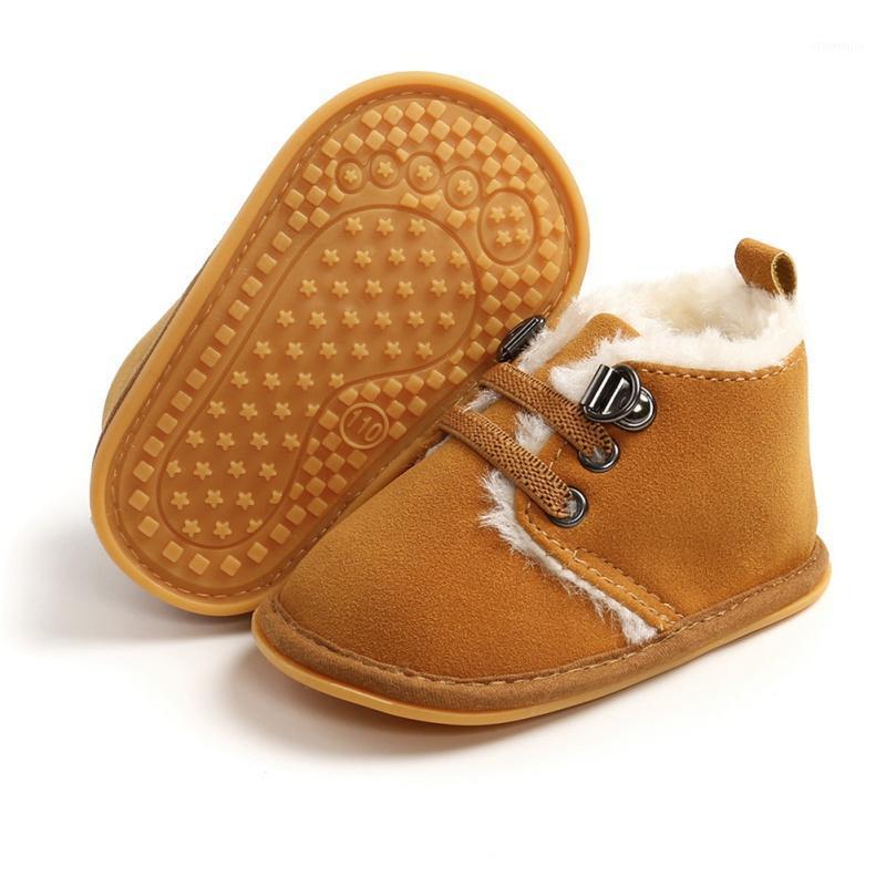 

Winter Baby Shoes Baby Boy Keep Warm Boots Sneakers Cotton Fur Fleece Soft Sole Toddler Shoes Infant First Walkers Booties -18M1