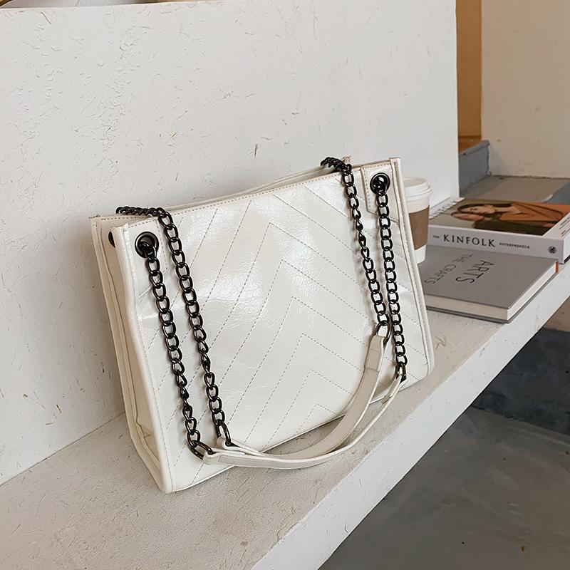 

Winter Large Shoulder Bag Women Travel Bags Leather Pu Quailty Bag Female Luxury Handbags Women Bags Designer Sac A Main Femme, Black