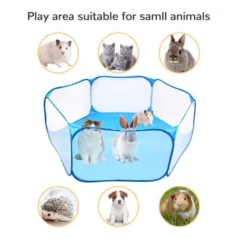 

Folding Fence For Hamster Hedgehog Small Animals Breathable Puppy Cat Guinea Portable Pet Cat Dog Cage Tent Playpen #11