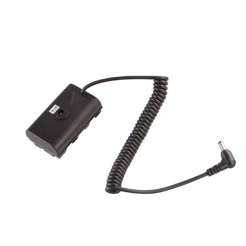 

NP-F Dummy Battery DC Coupler with Extendable Cable for NP-F970 NP-F960 NP-F770 F750 F550