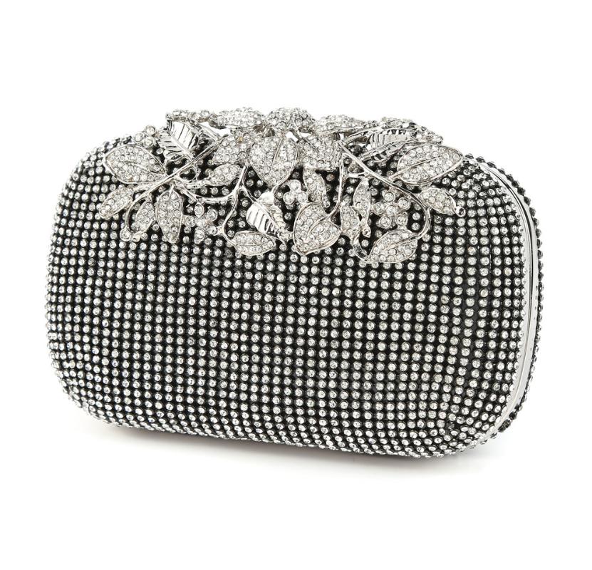 

Women Famous Brands Mini Women Clutch Bags Ladies Evening Bag for Party Day Clutches Purses and Handbag Shoulder Bags, Black
